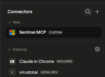 MCP connectors